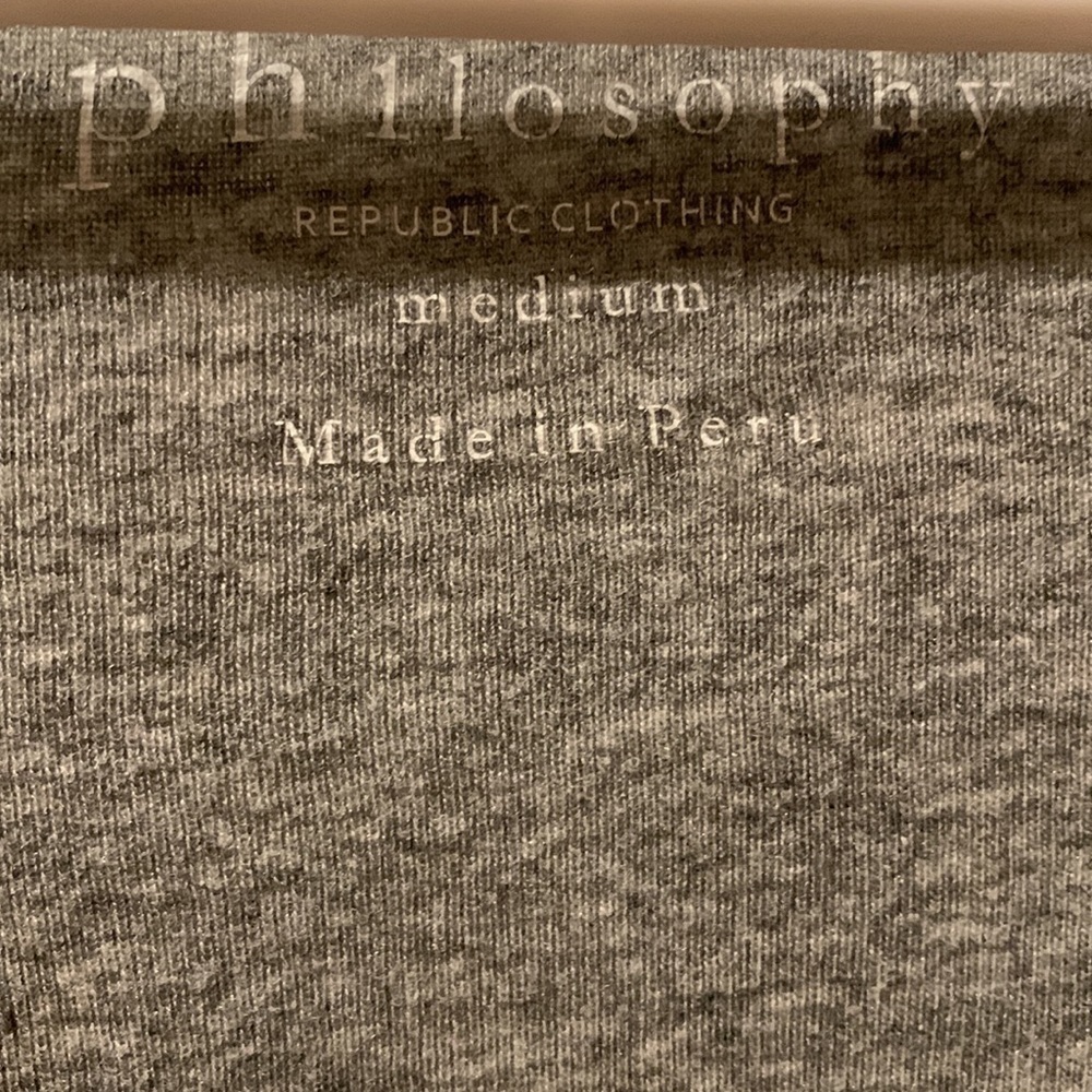 Philosophy Republic clothing medium shirt - Picture 5 of 8